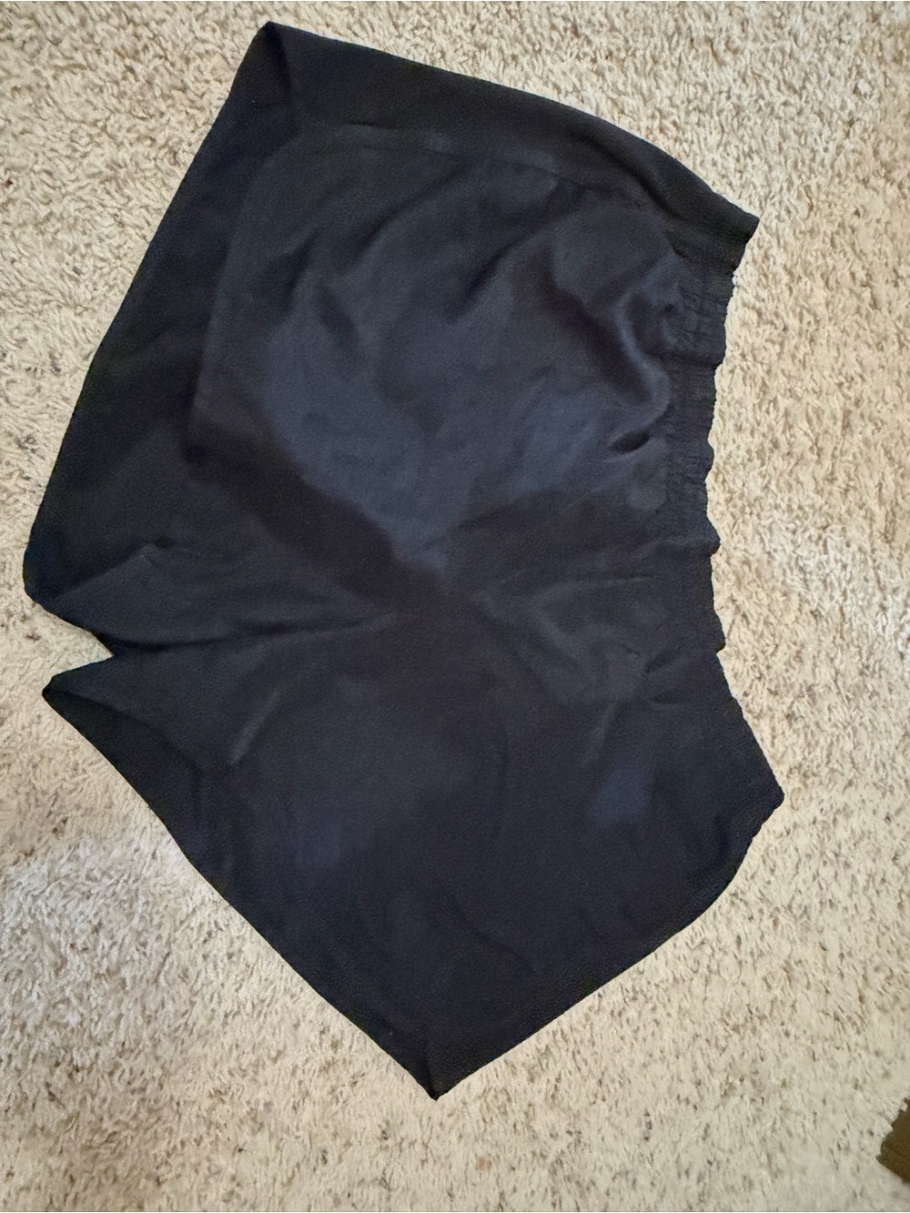 Danskin Black Athletic High-Waist Shorts